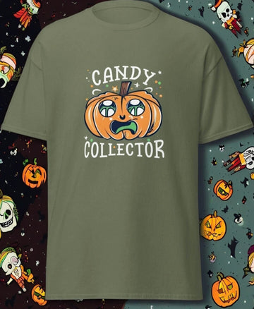 Adult youth Halloween shirt for trick or treating gift for halloween party T-Shirt for candy lovers of Halloween kawaii shirt cute graphic T