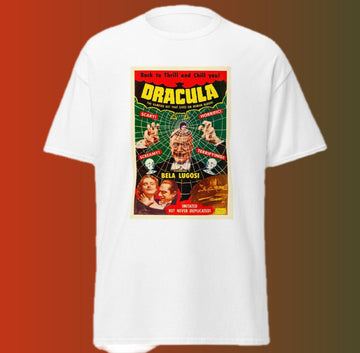 Classic Movie Poster shirt of Dracula Shirt for Halloween Vampire shirt of Horror movie Tshirt of Bela Lugosi shirt for trick or treat shirt