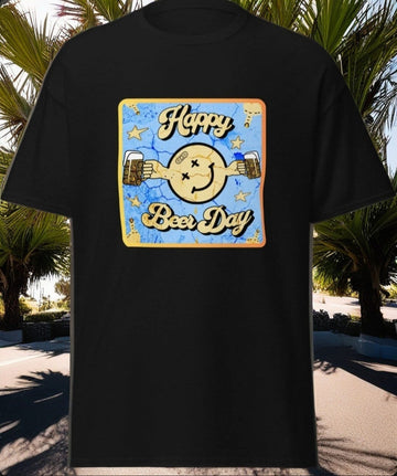 Beer Day T Shirt for Happy beer day shirt beer festival shirt gift for craft beer lovers October fest fathers day gift for dad for barbecue