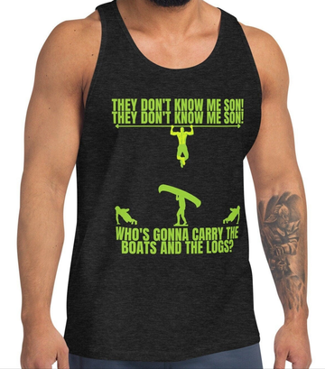 They Don't Know Me Son Tank Top, Gym Motivation tank top, Marathon Inspired top, For Endurance Athletes, Tank Top For Gym, Workout Top