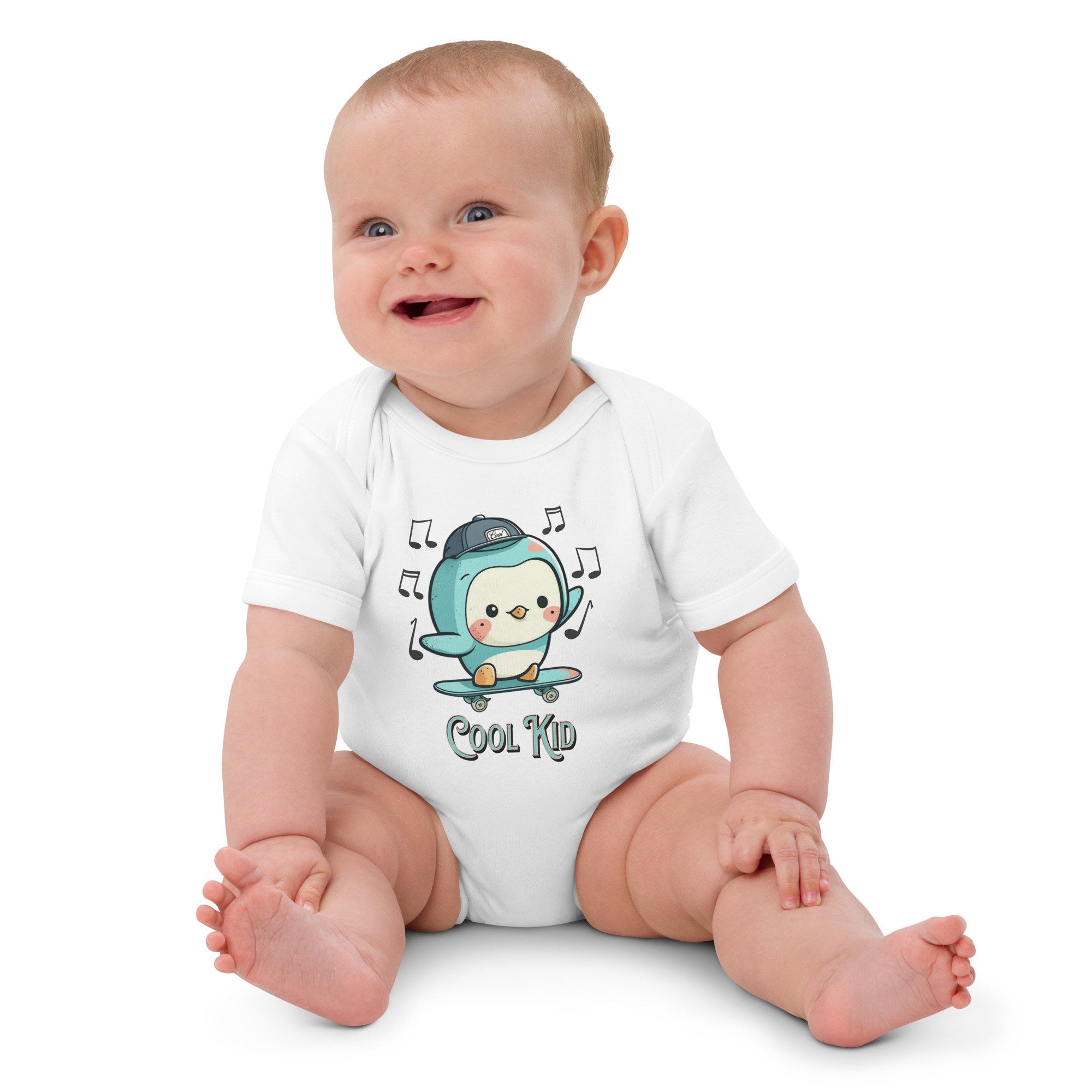 Organic cotton baby bodysuit