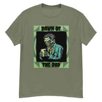 Dad zombie T-Shirt for Fathers day gift for lovers of horror movie gift for zombie fan of halloween party shirt for trick or treat t shirt