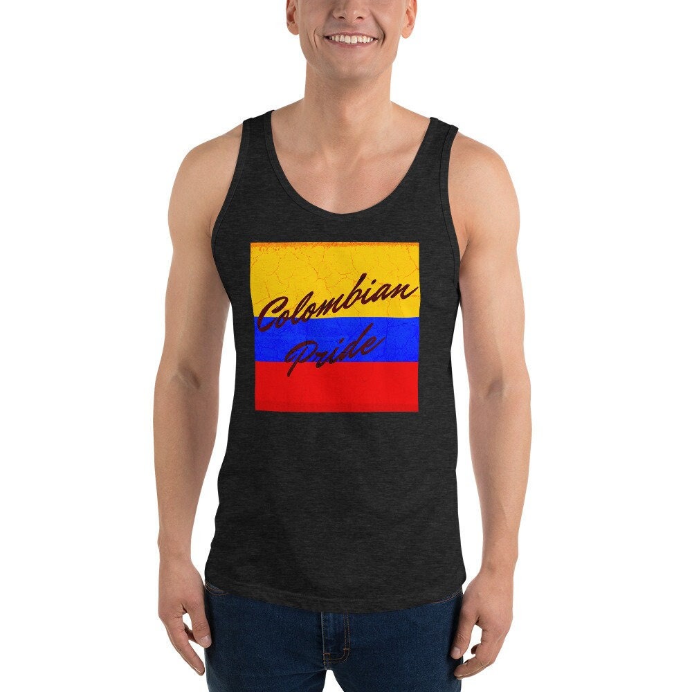 Colombian Pride Unisex tank top, Colombian independence, Colombian Flag, Colombiano, Colombiana, Paisa, Parcero, Parcera