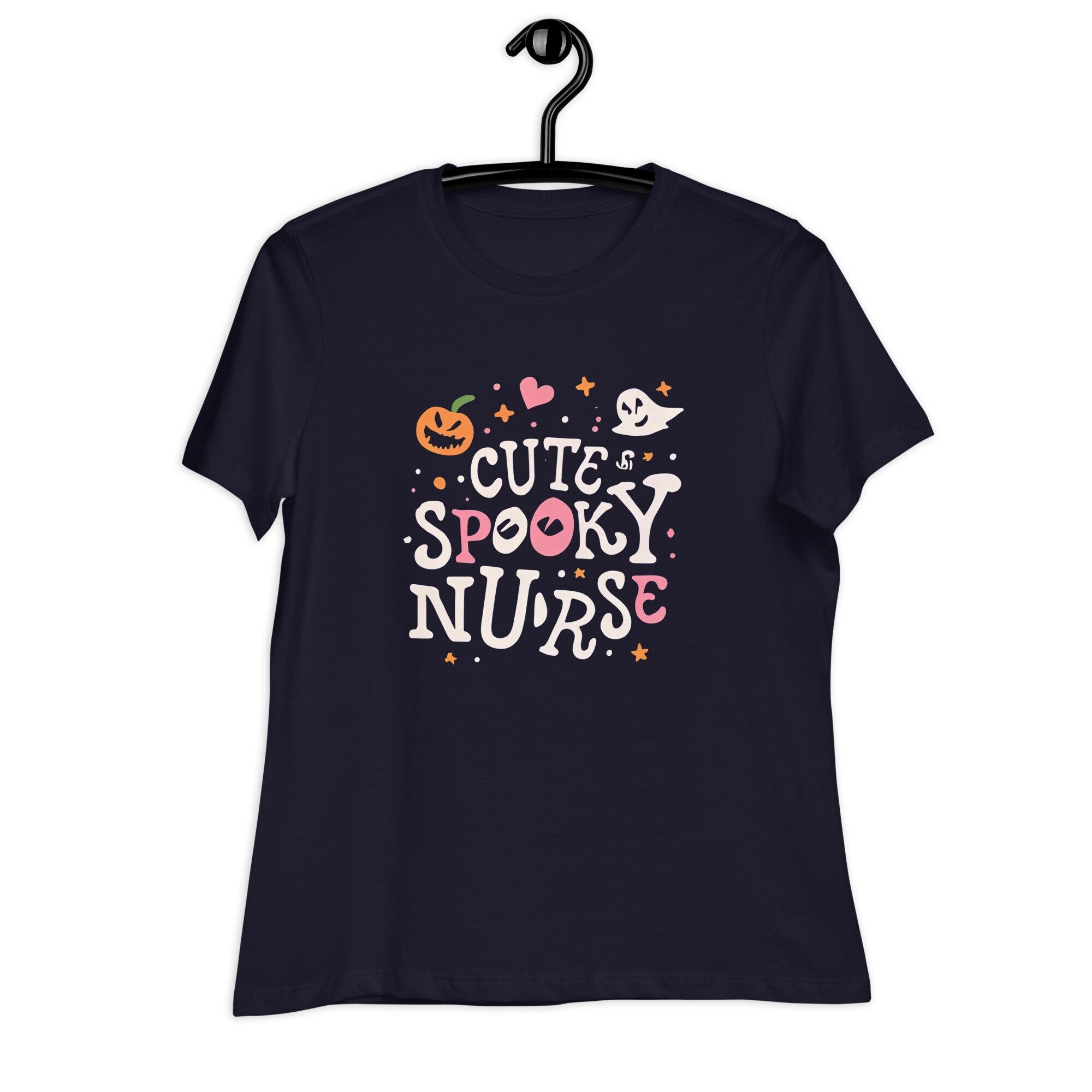 Cute Halloween shirt for Nurse Appreciation of Halloween party Gift For Nurse Halloween shirt for Healthcare Nurse squad Spooky Nurse tshirt