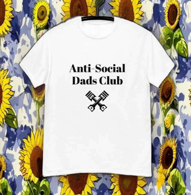 Anti-Social Dads Club T-Shirt, Father's Day Gift, Dads Birthday, Christmas gift for dads,